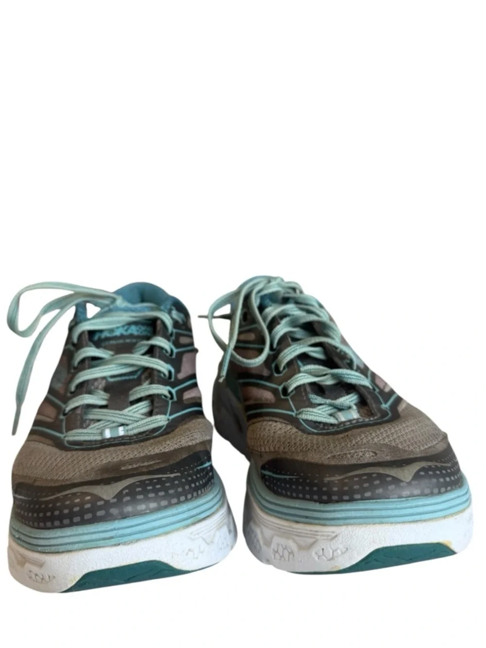 Hoka One One Conquest 3 Womens Running Shoes Gray Athletic Sneakers Size 6.5